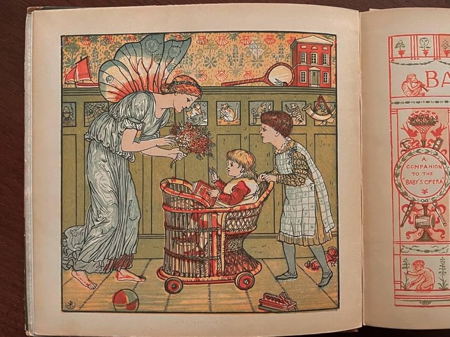 追加写真　Walter Crane アンティーク絵本BABY'S bouquet 追加写真 Walter Crane アンティーク絵本BABY'S bouquet 追加